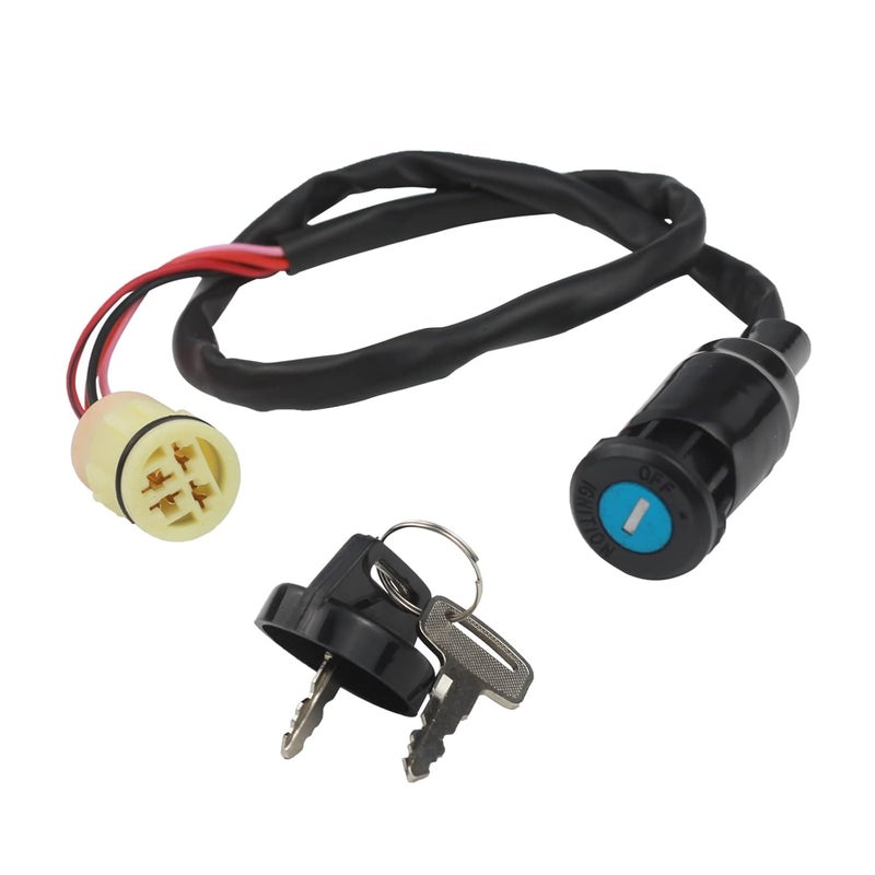 HEMRUNK Ignition Switch Key Compatible with Hon-da ATV TRX350 TRX420 TRX450 Foreman TRX350FM 4x4 2000-2006 Rancher 350 400 420 Waterproof - Image 1